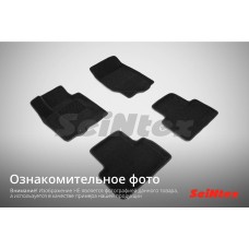 Ворсовые 3D коврики SeiNtex для Honda Civic IX Hatchback (5d) 2011-н.в.