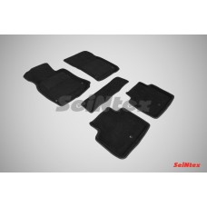 Ворсовые автомобильные 3D коврики SeiNtex для автомобиля Infiniti Q70 (M37X) 2010-н.в.